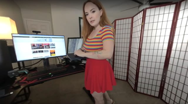 Office Tit Fuck Dirty Talk Handjob SummerHartStudios — photo 6