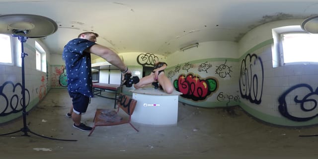 360VR Video Nude Fetish Photosession Backstage With Sascha FeelmeVR — photo 10