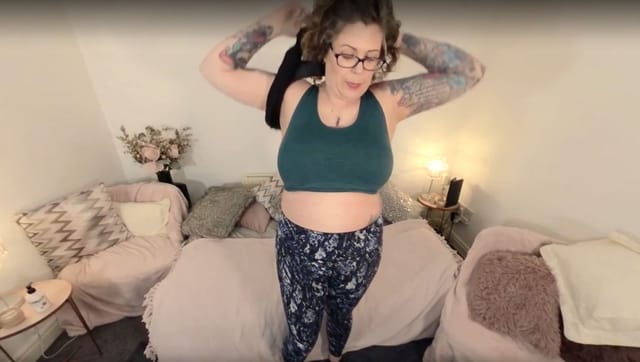 Naughty Yogo - Inara Stark PeepingThom — photo 10