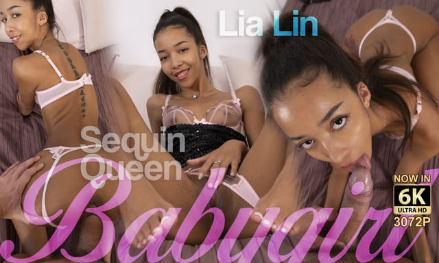 Lia Lin performs a POV blowjob in this 60 FPS Russian VR video by perVRt featuring sequin attire and 8K resolution.