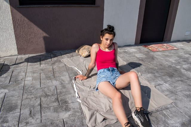 Risky Masturbation In Front Of My House - Outdoor Pussy Fingering WoowVR — photo 5