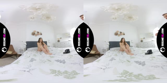 In Virtual 180vr 3d Video Teen Girl Jossi Poses Naked With Open Legs FeelmeVR — photo 6