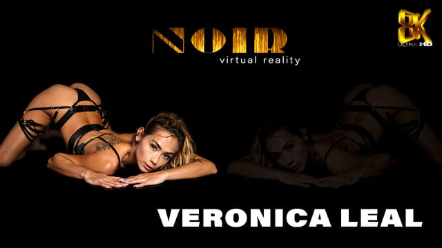 Veronica Leal performs a solo POV scene in lingerie with 4K resolution and 60 FPS in a Noir production.