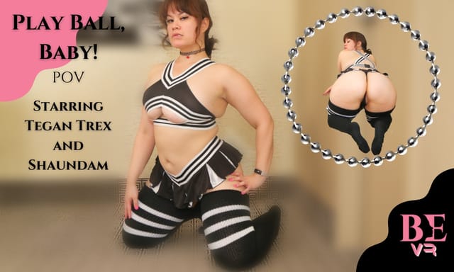 Tegan Trex receives a POV blowjob in a 4K VR scene filmed at 60 FPS for BlushErotica.