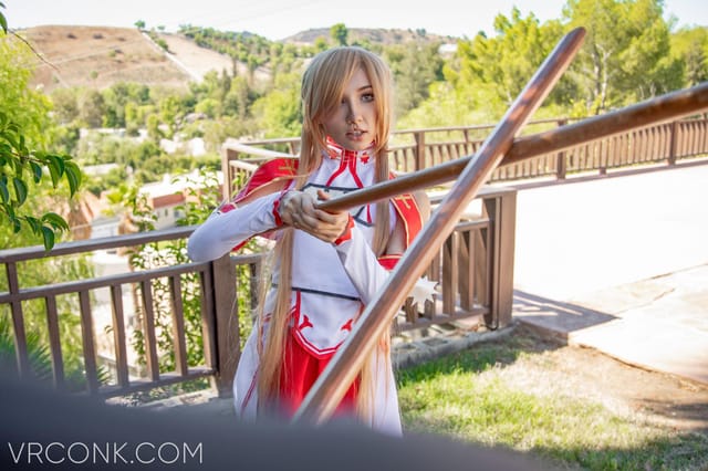 Sword Art Online Yuuki Asuna (A XXX Parody) Maya Woulfe VRConk — photo 10