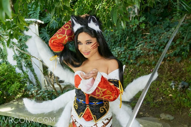 League Of Legends Ahri (A XXX Parody) Avery Black VRConk — photo 2