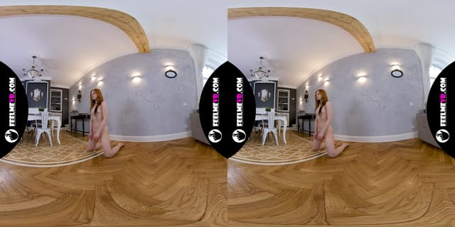 Lea Ginger Milf With Teenage Body Casting 180VR FeelmeVR — photo 1