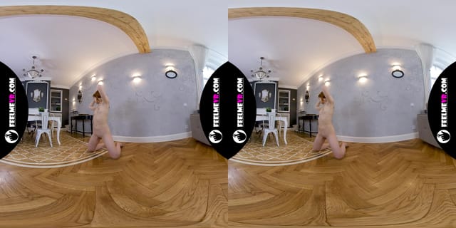 Lea Ginger Milf With Teenage Body Casting 180VR FeelmeVR — photo 8