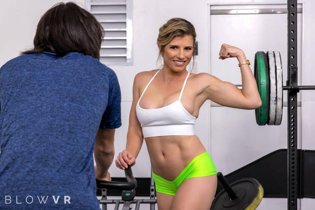 Throat Blowjob With Cory Chase BlowVR — photo 28