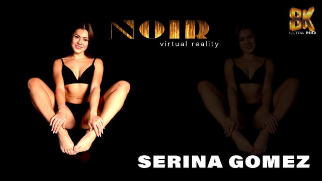 Brunette Sereyna Gomez performs a solo VR POV scene in 4K quality with 60 FPS rendering for immersive adult viewing.