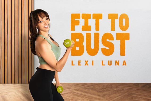 Lexi Luna performs a POV titty fuck and blowjob in a 4K VR scene with 60 FPS.