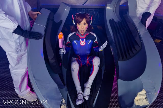 Overwatch D.VA (A XXX Parody) Kimmy Kimm VRConk — photo 10