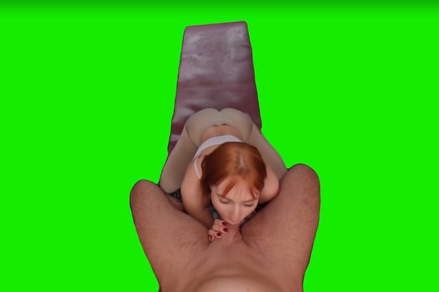 Yoga Squirt Orgasm with Dolly Dyson Passthrough VR pornnow — photo 5