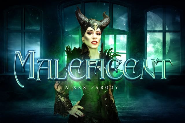 Anna de Ville as Maleficent performs a blowjob and anal sex in a VR POV cosplay scene captured in 60 frames per second.
