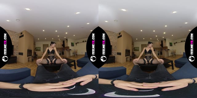 Rosalina Thin And Flexible Stripper With Small Titties 3d VR FeelmeVR — photo 5