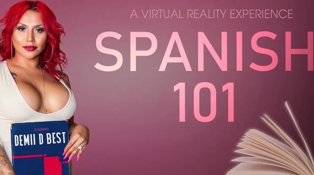 Demii D Best receives anal and oral in this Spanish 101 VRB Trans 4K POV video