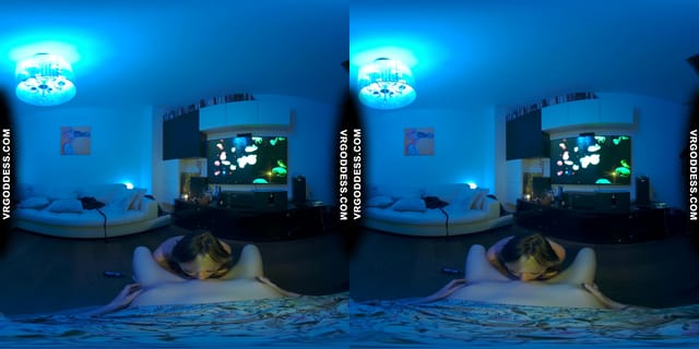 Brille Giving Sexy Striptease Lapdance With Pussy Licking Dildo For Ingrida Pov VRgoddess — photo 8