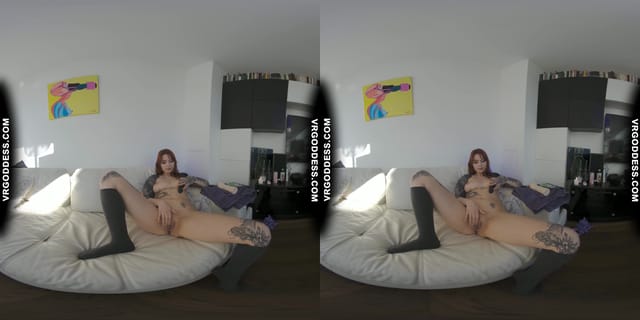 Gorgeous Cheri Masturbates With Fetish Dragon Dildo And Stretches Open Her Pussy With Fisting Toy VRgoddess — photo 8