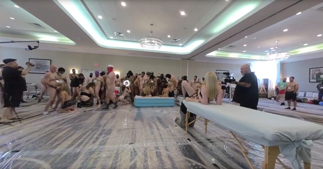 Rebel Rhyder's EPIC Gangbang With 7 Fluffers Tadpolexxxstudio — photo 40