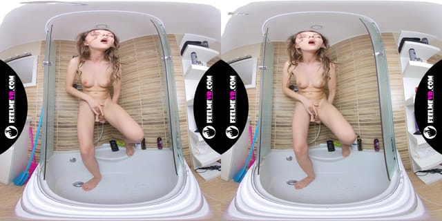 Rebeka Ruby Pissing In Shower 3D VR-180 FeelmeVR — photo 8