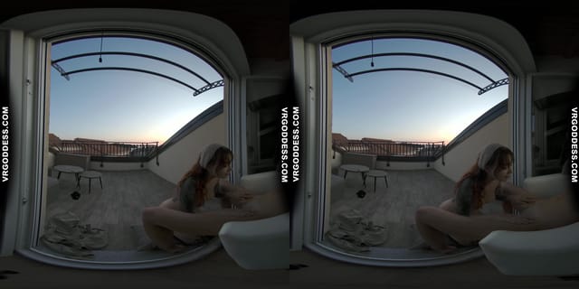 Private Sunset Vacation Dancing And Pussy Licking Miss Pussycat With Cherri VRgoddess — photo 6