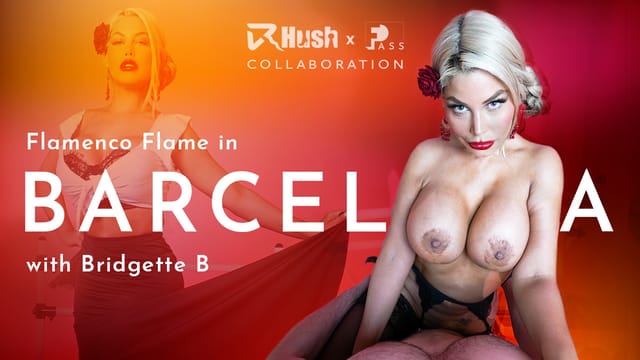 Bridgette B performs a POV blowjob in Barcelona with 4K resolution and 60 FPS for immersive VR viewing.