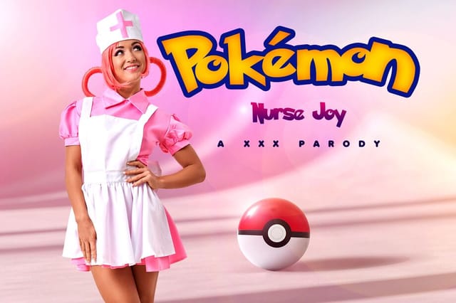 Zuzu Sweet in Nurse Joy cosplay performs oral sex in 4K VR for VRCosplayX