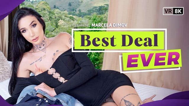 Marcela Dimov performs anal and oral sex in a 4K VR POV scene featuring 60 FPS playback and premium production quality.
