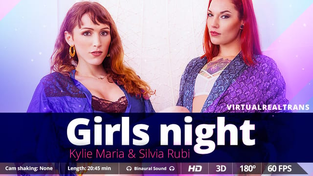 [Trans] Girls Night Silvia Rubi Kylie Maria — Kylie Maria VR porn scene
