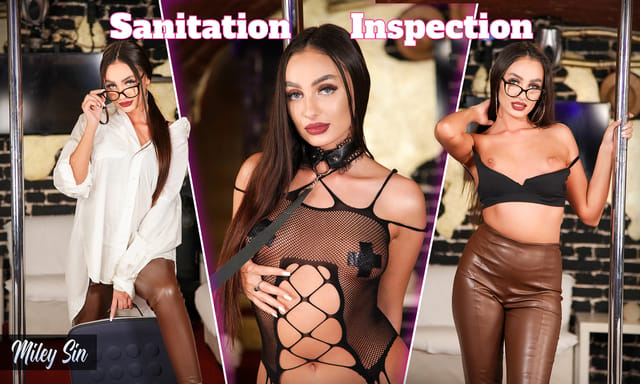 Miley Sin performs a POV blowjob in a 4K VR domination scene filmed in 60 FPS for VRixxens