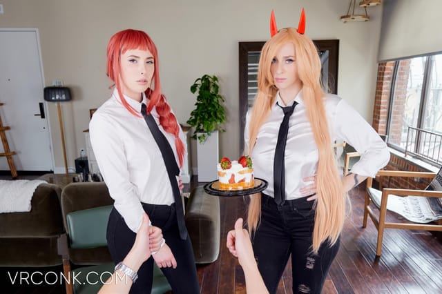 Chainsaw Man Makima And Power (A Porn Parody) VRConk — photo 10
