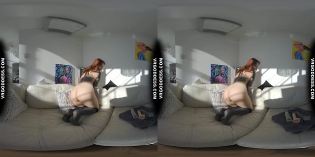 Double Pussy Dildo Gets Stuck Inside Dvp Dpp Hole Stretching Fetish Video VRgoddess — photo 5
