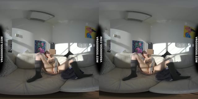 Double Pussy Dildo Gets Stuck Inside Dvp Dpp Hole Stretching Fetish Video VRgoddess — photo 1