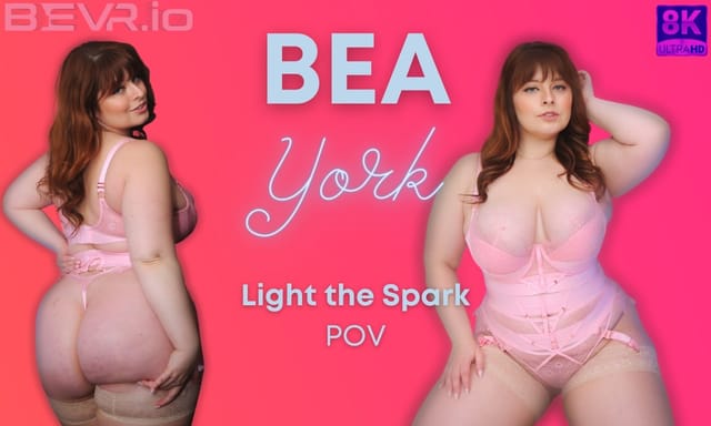 Bea York performs a solo VR POV video with dirty talk in 4K resolution and 60 FPS for BlushErotica.