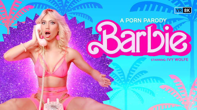 Ivy Wolfe in a Barbie cosplay performs a close up POV blowjob in this 60 FPS VR adult video by VR Conk.