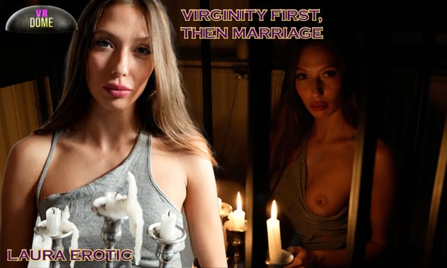 Laura Erotic performs a POV blowjob and pussy licking in 4K VR for VRDome