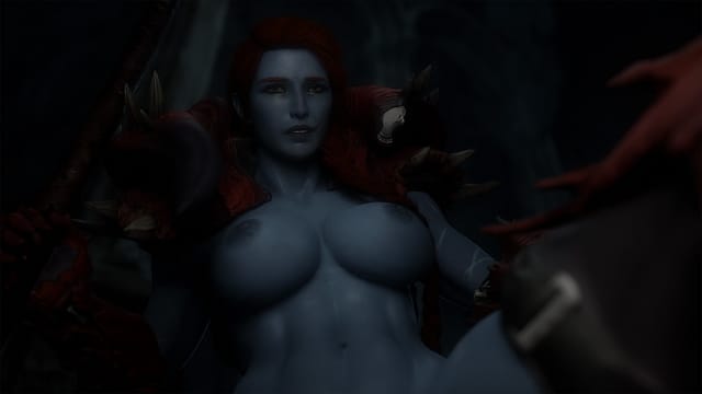 Lady Hellbender in a Marvel XXX parody featuring POV action, 60 FPS, 4K, and 180-degree VR visuals.