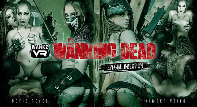 Sofie Reyez and Kimber Veils perform 69 and blowjobs in a digitally remastered VR scene with 60 FPS and cosplay elements.
