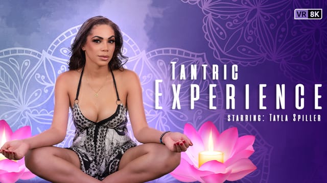 Tayla Spiller performs anal and oral sex in a POV tantric VR experience with 60fps passthrough footage.