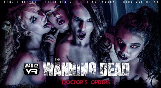 Jillian Janson and Kenzie Reeves provide a POV blowjob in Brazilian cosplay for this 60 FPS VR scene.