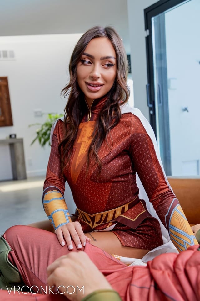 Shazam Mary Marvel (VR Porn Parody) Sisi Rose VRConk — photo 2