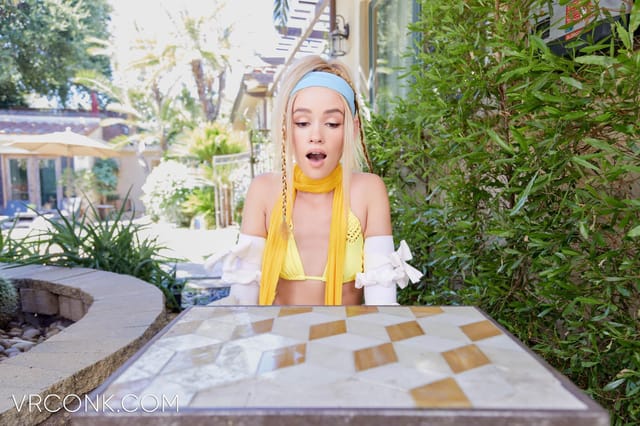 Final Fantasy X Rikku (VR Porn Parody) Khloe Kingsley VRConk — photo 8