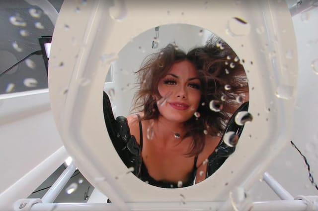 Femdom Goddess Lush Dominates her Piss Bucket Goddess Lush Toilet VR Cam — photo 2