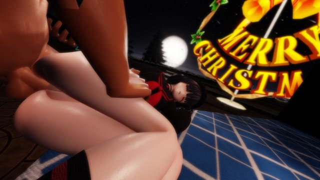 Blue Archive - Special Xmas Eve for Justice Mob Chan Lewd FRAGGY — photo 1
