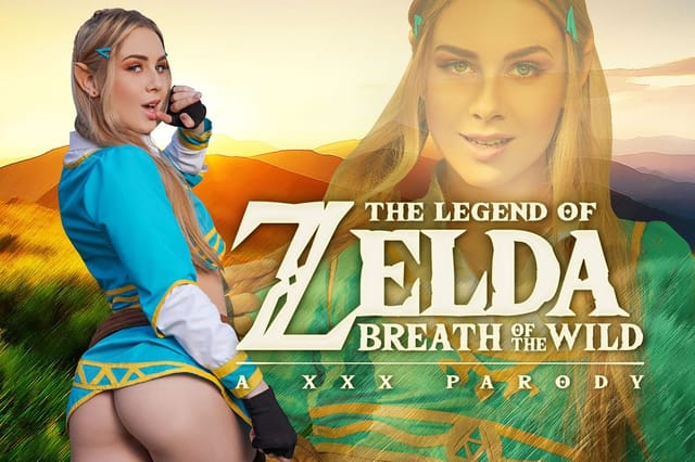 Alecia Fox cosplays Zelda in a VR POV scene performing a blowjob in an 8K 60 FPS production.