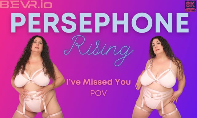 Persephone Rising performs a solo POV close up in 4K VR with 60 FPS and premium passthrough visuals for this intimate scene.