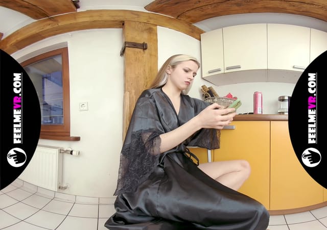 Miturasu Watches Porn And Masturbates With A Black Vibrator FeelmeVR — photo 2
