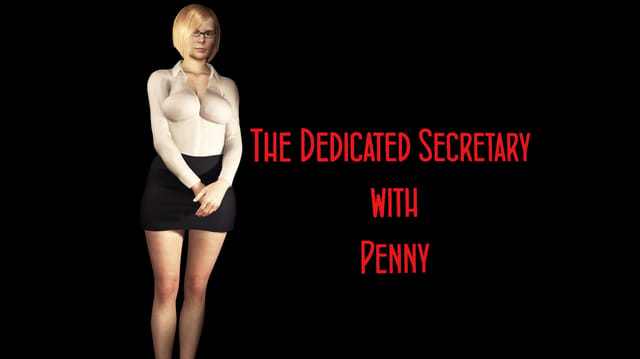 Penny performs a POV blowjob in an office setting with big tits in this 4K VR video produced by FantasyVR Studio