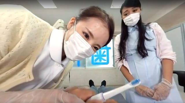 Sneaking Sex With Two Frustrated Dental Assistants - Ruri & Rena EAGLE — photo 9
