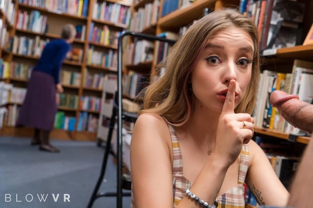 Perfect Blowjob with Haley Reed BlowVR — photo 27